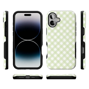 Mint Lattice | Sunday Best Case Phone Case get.casely 