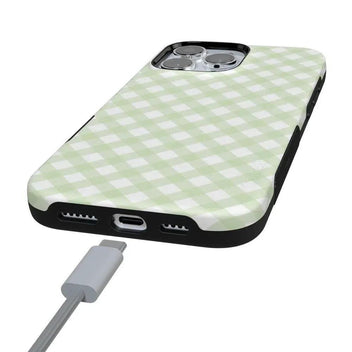 Mint Lattice | Sunday Best Case Phone Case get.casely 