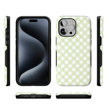 Mint Lattice | Sunday Best Case Phone Case get.casely 
