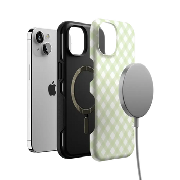 Mint Lattice | Sunday Best Case Phone Case get.casely 