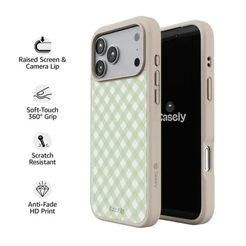 Mint Lattice | Sunday Best Case Phone Case get.casely 