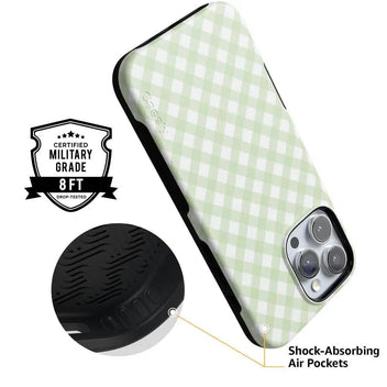 Mint Lattice | Sunday Best Case Phone Case get.casely 