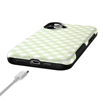 Mint Lattice | Sunday Best Case Phone Case get.casely 