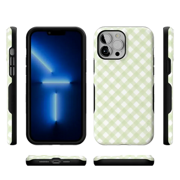 Mint Lattice | Sunday Best Case Phone Case get.casely 