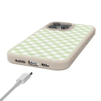 Mint Lattice | Sunday Best Case Phone Case get.casely 