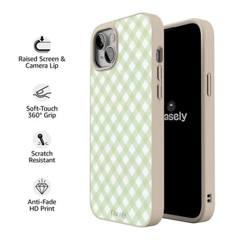 Mint Lattice | Sunday Best Case Phone Case get.casely 