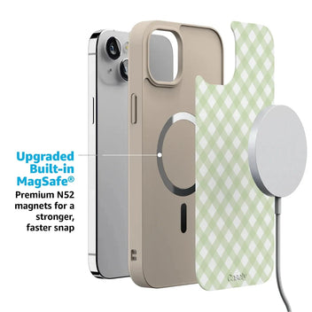 Mint Lattice | Sunday Best Case Phone Case get.casely 