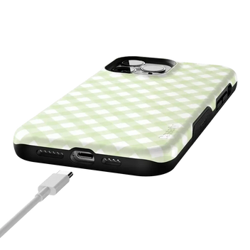 Mint Lattice | Sunday Best Case Phone Case get.casely 