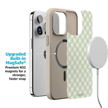 Mint Lattice | Sunday Best Case Phone Case get.casely 