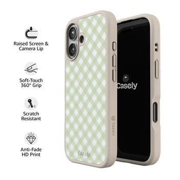 Mint Lattice | Sunday Best Case Phone Case get.casely 