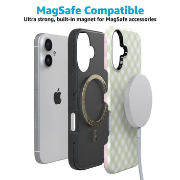 Mint Lattice | Sunday Best Case Phone Case get.casely 