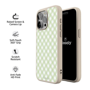 Mint Lattice | Sunday Best Case Phone Case get.casely 