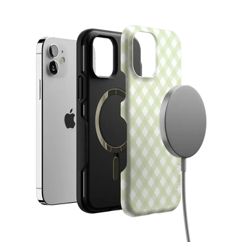 Mint Lattice | Sunday Best Case Phone Case get.casely 