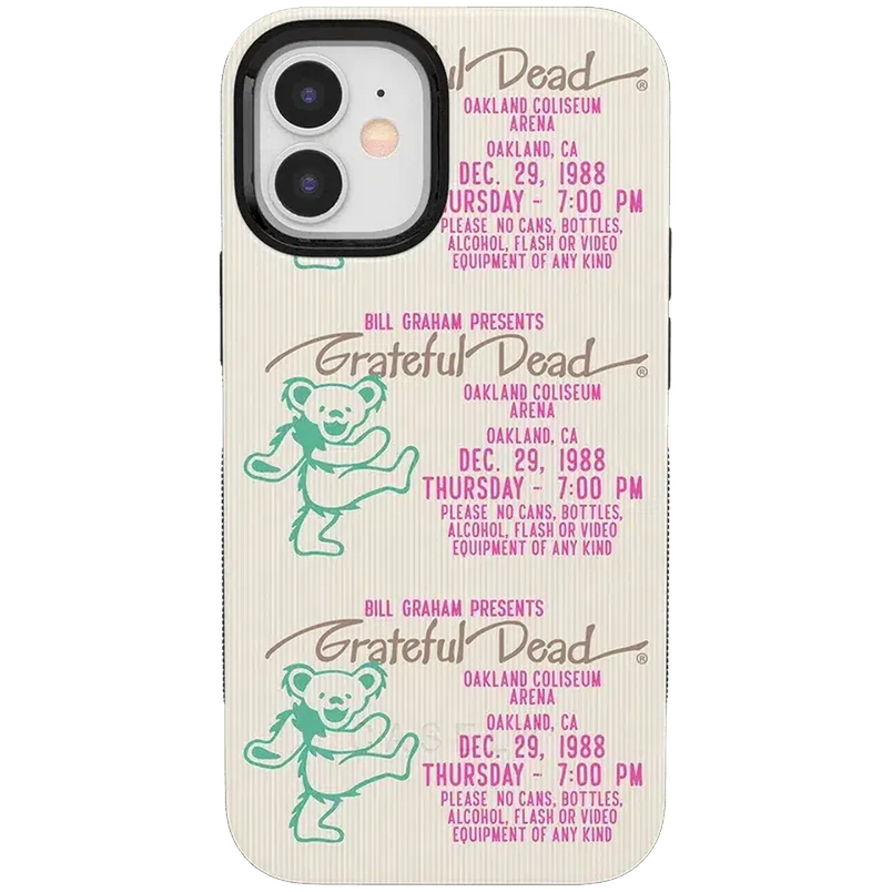 Miracle Ticket | Grateful Dead Vintage Case iPhone Case get.casely Bold + MagSafe® iPhone 12 