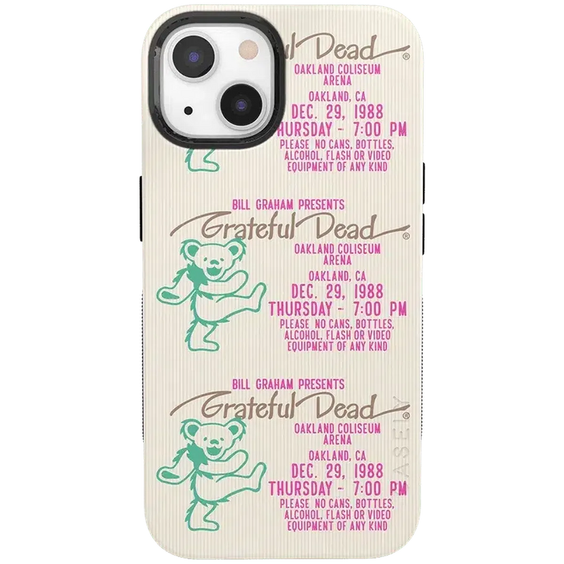 Miracle Ticket | Grateful Dead Vintage Case iPhone Case get.casely Bold + MagSafe® iPhone 13 