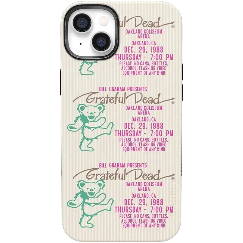 Miracle Ticket | Grateful Dead Vintage Case iPhone Case get.casely Bold + MagSafe® iPhone 14 Plus 