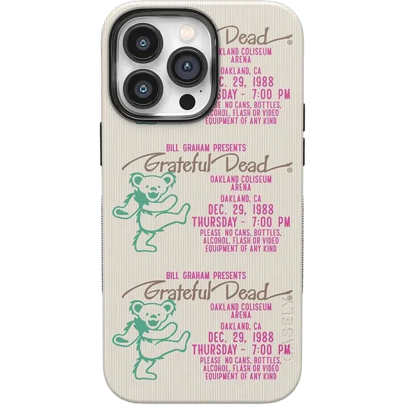 Miracle Ticket | Grateful Dead Vintage Case iPhone Case get.casely Bold + MagSafe® iPhone 14 Pro Max 