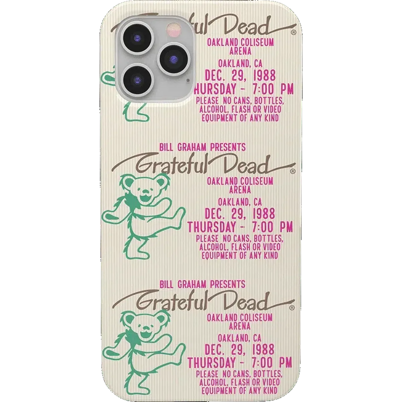 Miracle Ticket | Grateful Dead Vintage Case iPhone Case get.casely Classic iPhone 12 Pro Max 