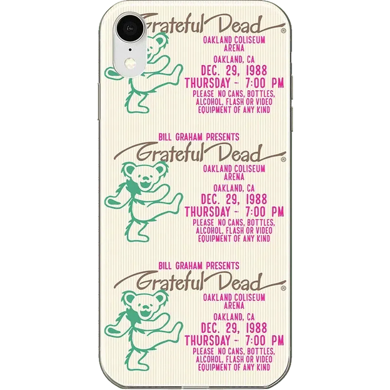 Miracle Ticket | Grateful Dead Vintage Case iPhone Case get.casely Classic iPhone XR 