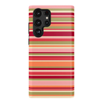 Citrus Stripes | Poolside Print Case - Galaxy S22 Ultra