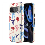 American Girlie | Red White & Blue Bows Case
