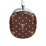 Teddy Bows | Brown Polka Dot AirPods Max Case