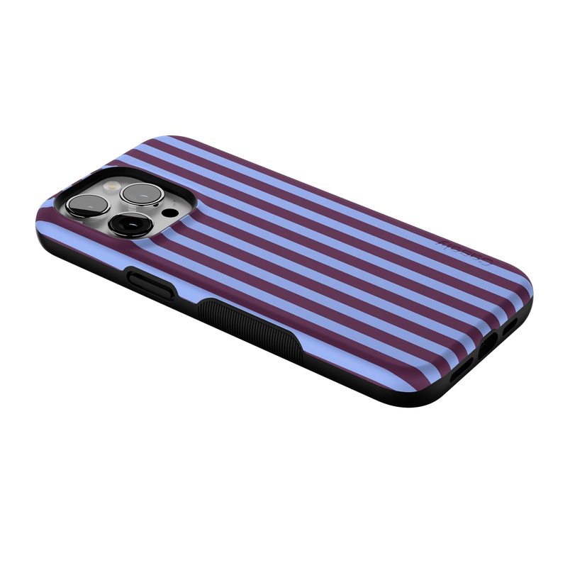 Perfect Stripes | Purple & Blue Stripes Case