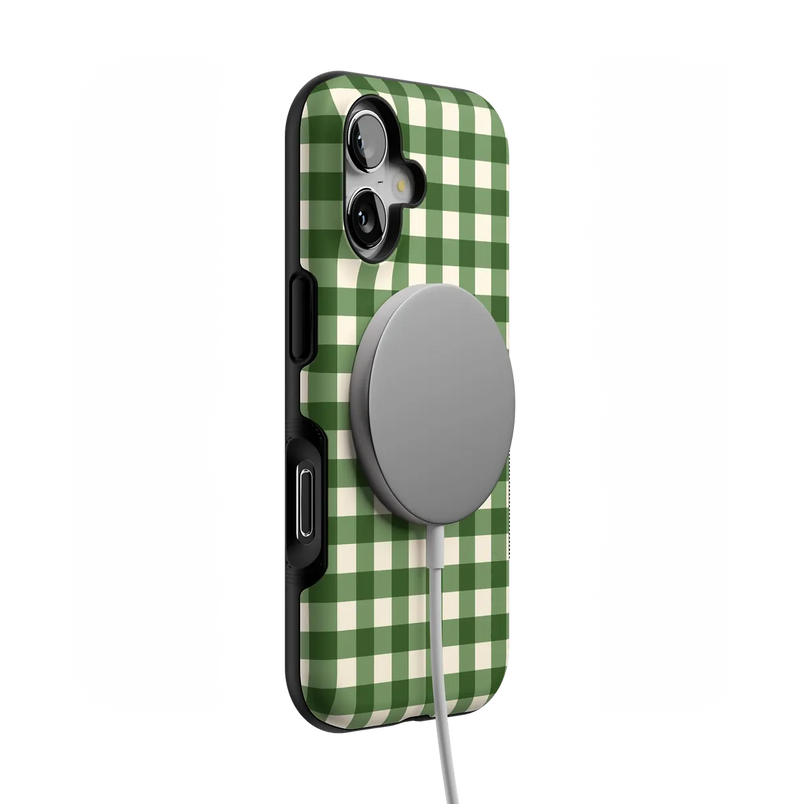 Checked Twice | Green Plaid Case