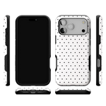 On the Dot | White Polka Dot Case