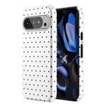 On the Dot | White Polka Dot Case