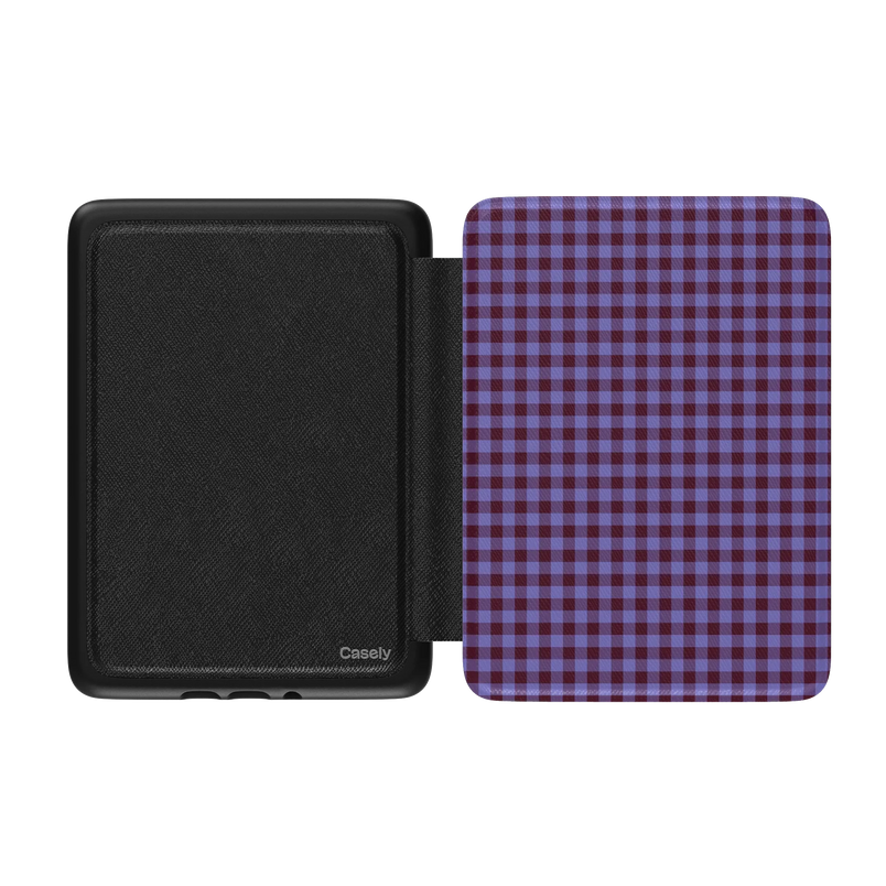 Sweet Jam | Purple Gingham Kindle Case