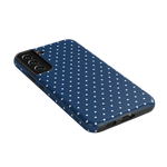On the Dot | Navy Polka Dot Case