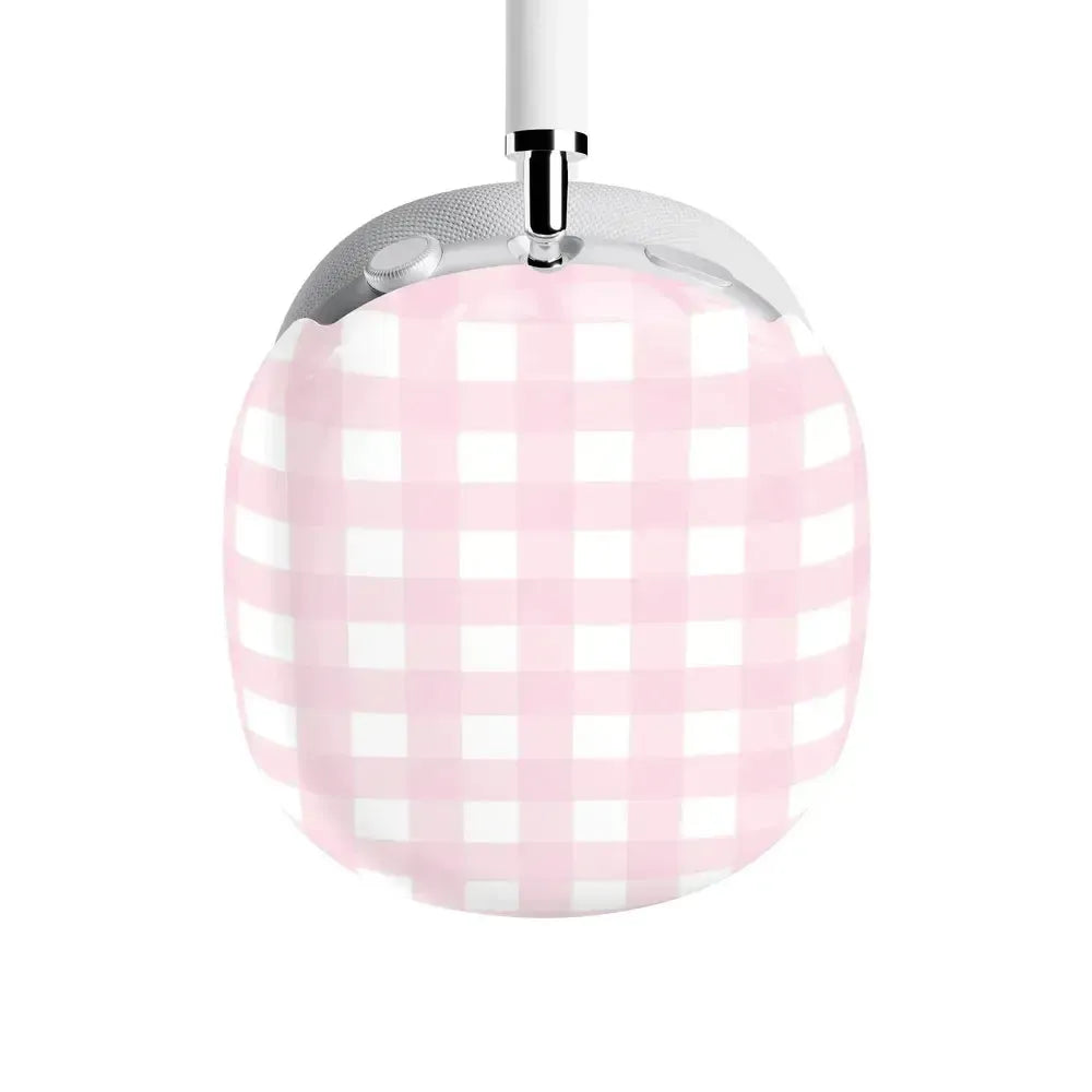 Pink Plaid Sunday Best AirPods Max Case - Thumbnail 5