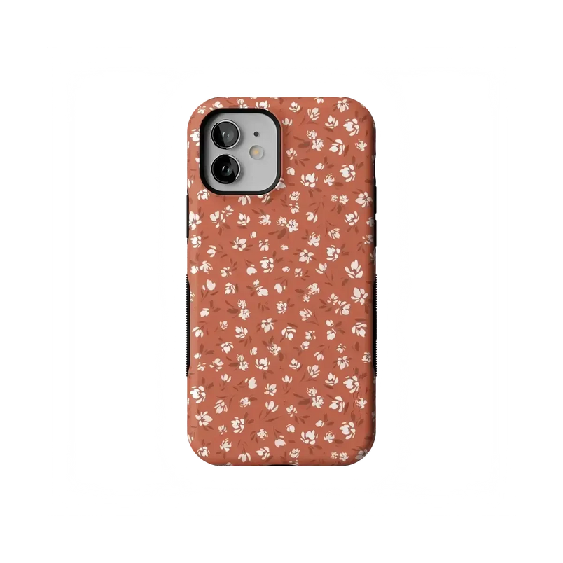 Mocha Meadow | Tiny Flowers Case iPhone Case get.casely Bold Flex + MagSafe® iPhone 12 