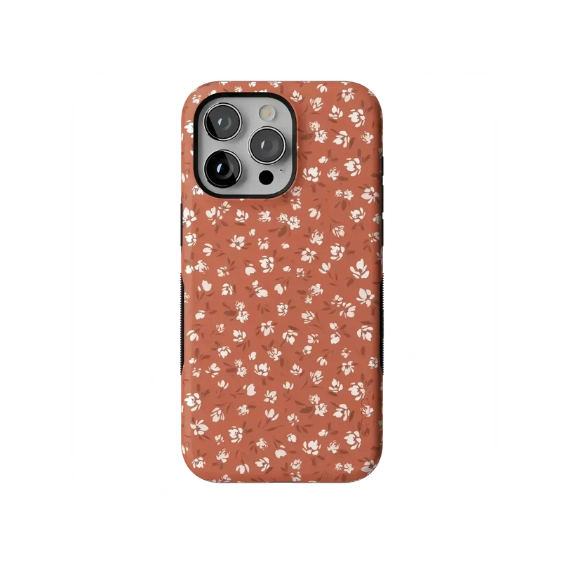 Mocha Meadow | Tiny Flowers Case iPhone Case get.casely Bold Flex + MagSafe® iPhone 15 Pro Max 