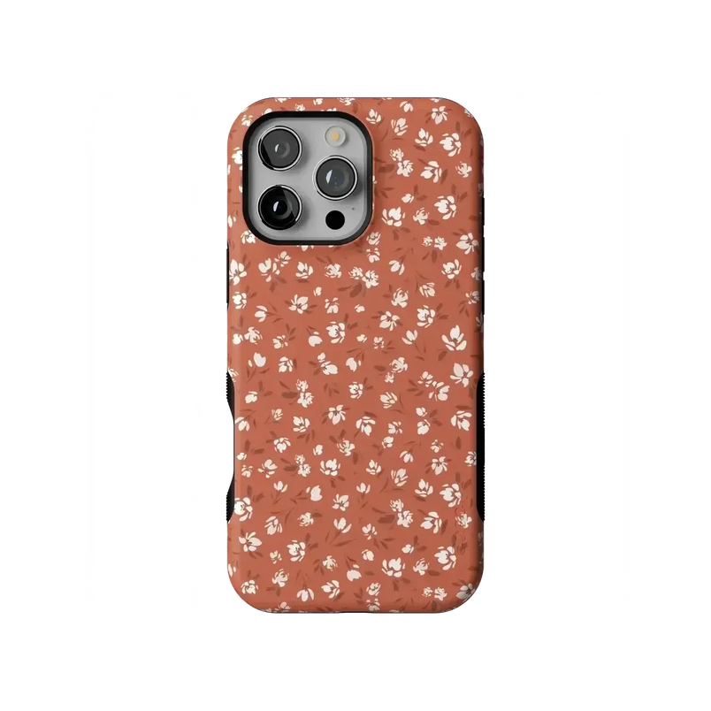 Mocha Meadow | Tiny Flowers Case iPhone Case get.casely Bold Flex + MagSafe® iPhone 16 Pro Max 