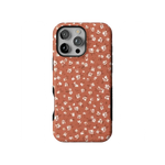 Mocha Meadow | Tiny Flowers Case iPhone Case get.casely Bold Flex + MagSafe® iPhone 16 Pro Max 