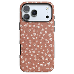 Mocha Meadow | Tiny Flowers Case iPhone Case get.casely Bold Flex + MagSafe® iPhone 17 Pro Max 