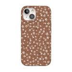 Mocha Meadow | Tiny Flowers Case iPhone Case get.casely Classic + MagSafe® iPhone 15 