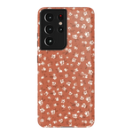 Mocha Meadow | Tiny Flowers Case iPhone Case get.casely Essential Galaxy S22 Ultra 