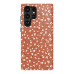 Mocha Meadow | Tiny Flowers Case iPhone Case get.casely Essential Galaxy S23 Plus 