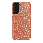 Mocha Meadow | Tiny Flowers Case iPhone Case get.casely Essential Galaxy S23 