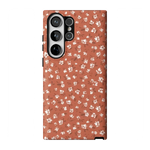 Mocha Meadow | Tiny Flowers Case iPhone Case get.casely Essential Galaxy S24 Ultra 