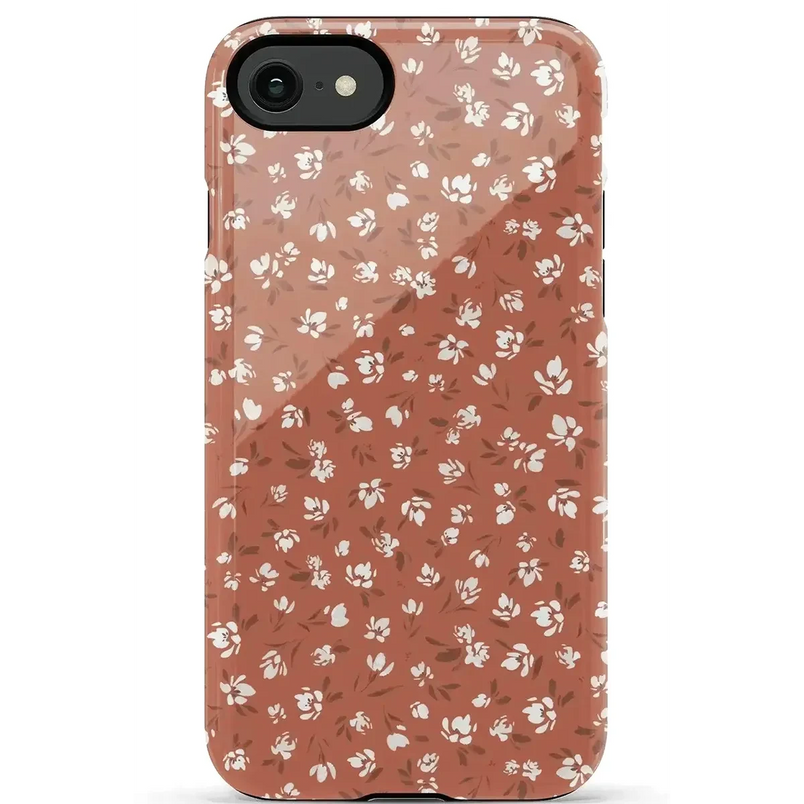 Mocha Meadow | Tiny Flowers Case iPhone Case get.casely Essential iPhone SE (2020 & 2022) 