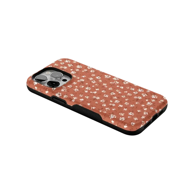 Mocha Meadow | Tiny Flowers Case iPhone Case get.casely 