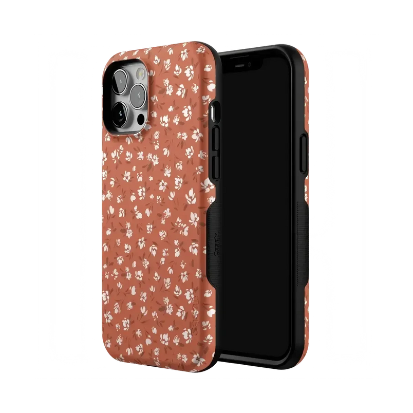 Mocha Meadow | Tiny Flowers Case iPhone Case get.casely 