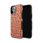Mocha Meadow | Tiny Flowers Case iPhone Case get.casely 