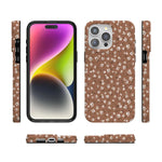 Mocha Meadow | Tiny Flowers Case iPhone Case get.casely 
