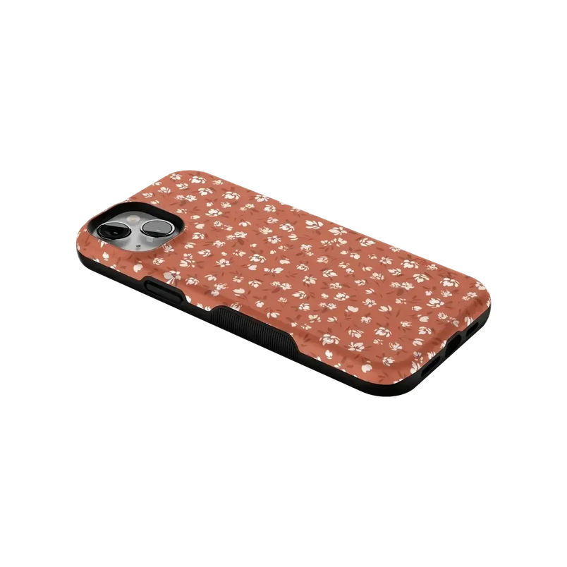 Mocha Meadow | Tiny Flowers Case iPhone Case get.casely 
