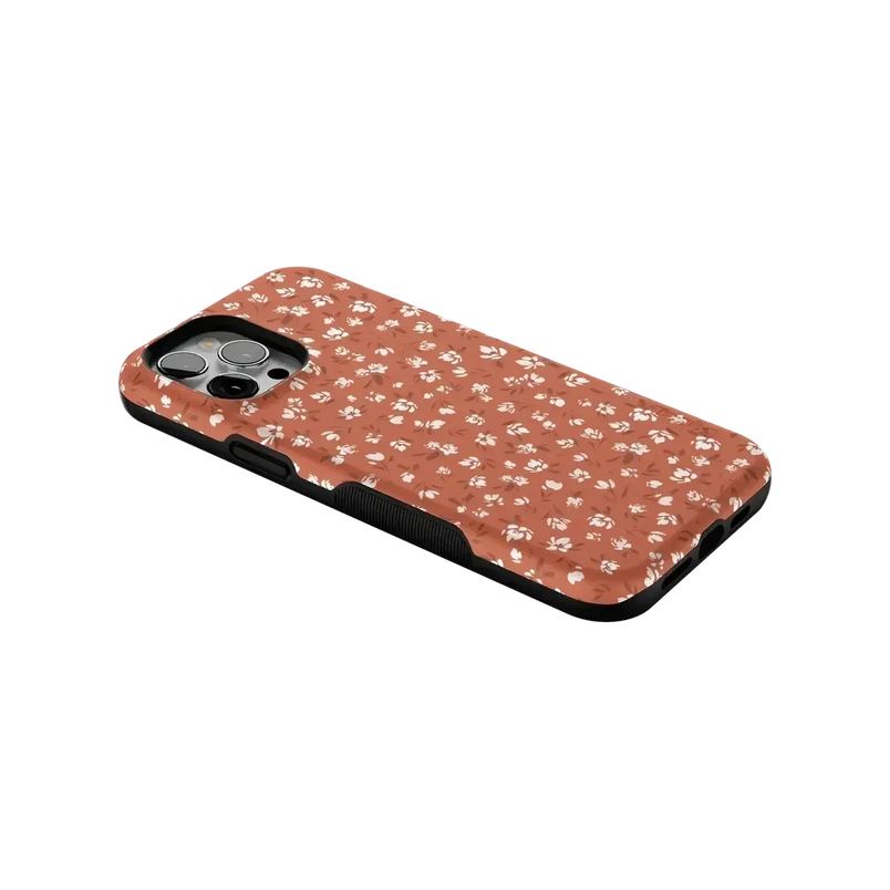 Mocha Meadow | Tiny Flowers Case iPhone Case get.casely 